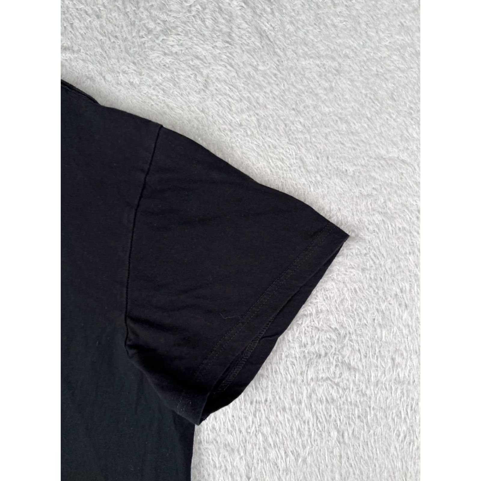 Ralph Lauren VINTAGE Ralph Lauren Polo Shirt Men XL Black Cotton Jersey Crew Neck Short Sleeve Embroidered Logo Classic Designer Sports 90s Size US XL / EU 56 / 4 - 2 Thumbnail