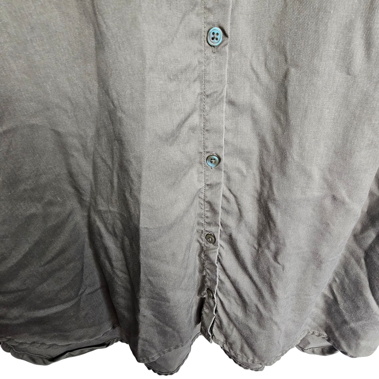Quince Quince Womens Vintage Wash Tencel Camp Shirt Sz L Oversized Size L / US 10 / IT 46 - 3 Thumbnail