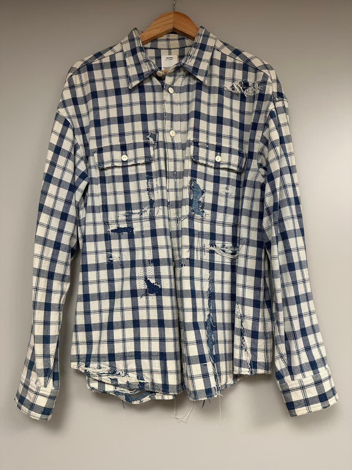 Visvim Visvim Lumber Shirt LS Crash Ivory | Grailed
