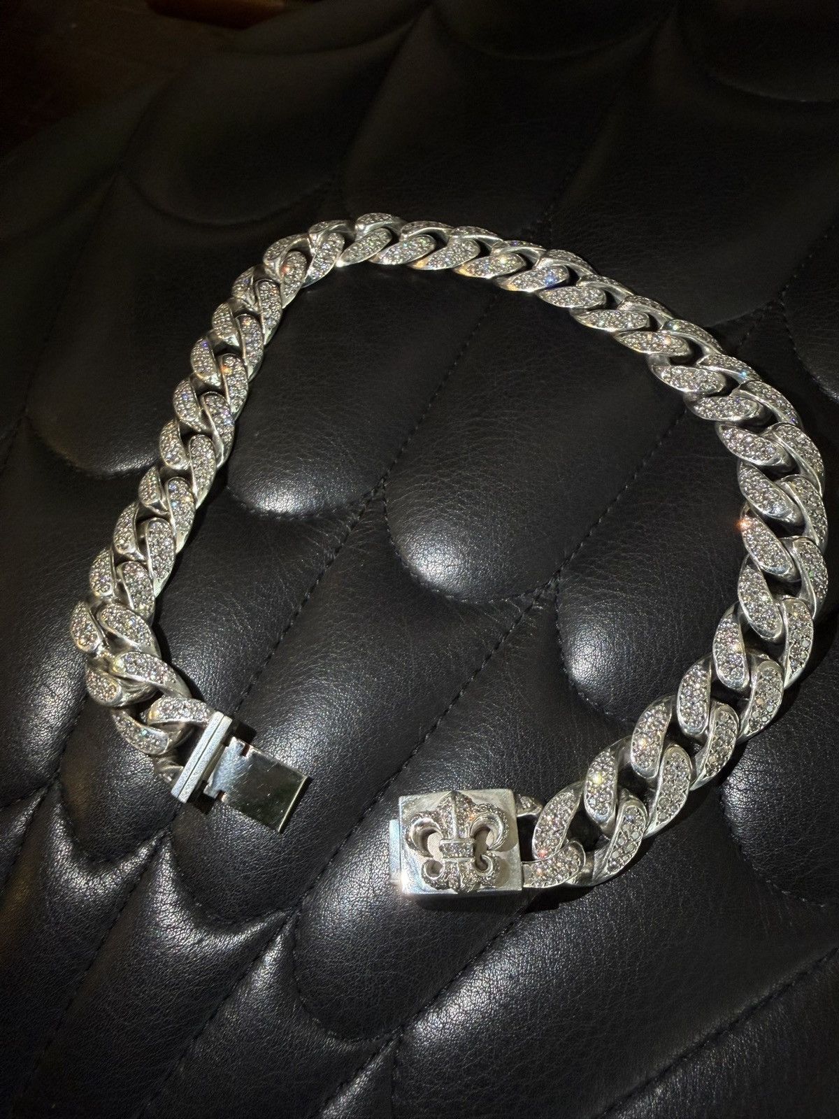 Chrome Hearts Chrome Hearts FACTORY DIAMOND Chocker Necklace Size ONE SIZE - 12 Thumbnail