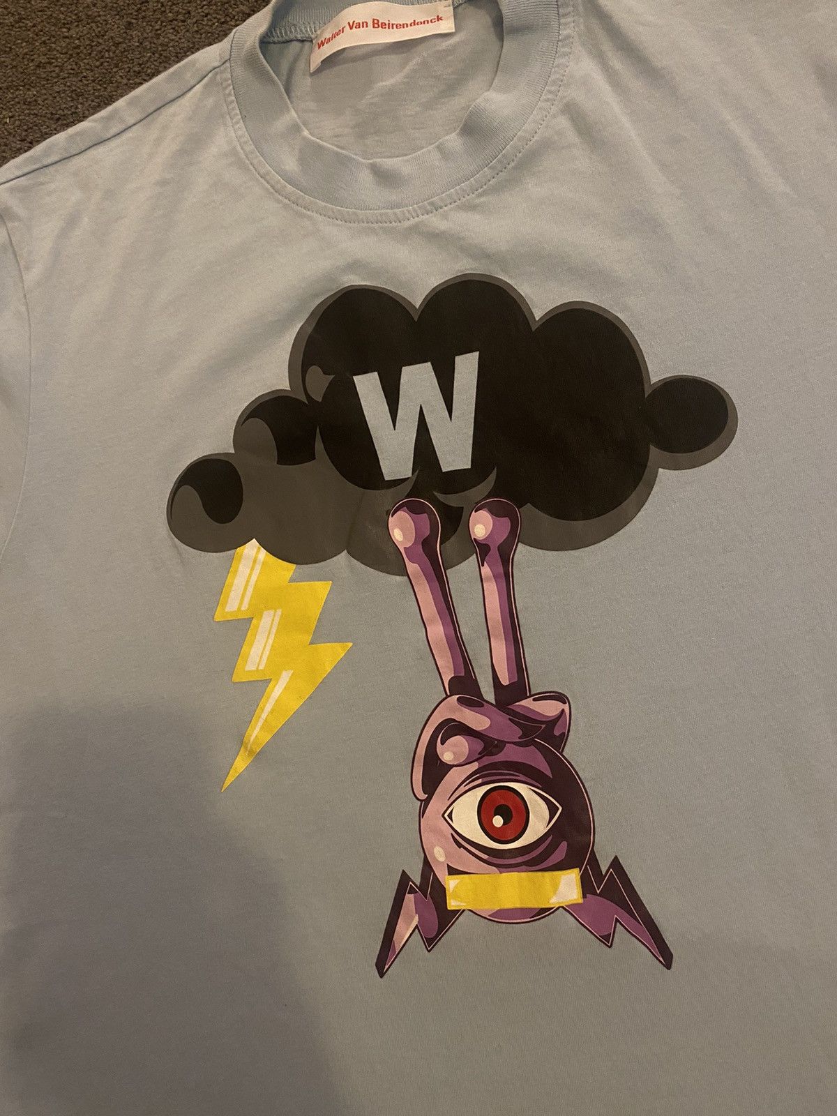 Walter Van Beirendonck Walter Van Beirendonck S/S 16 electric eye T-shirt Size US M / EU 48-50 / 2 - 3 Thumbnail