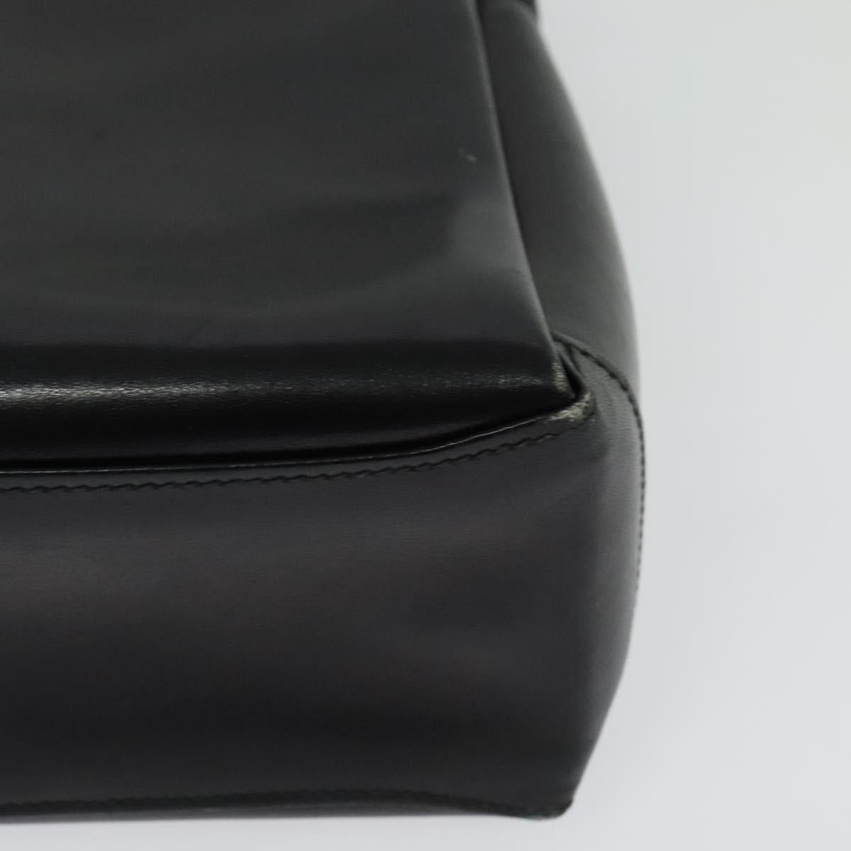 Gucci GUCCI Shoulder Bag Leather Black Gold Size ONE SIZE - 11 Thumbnail