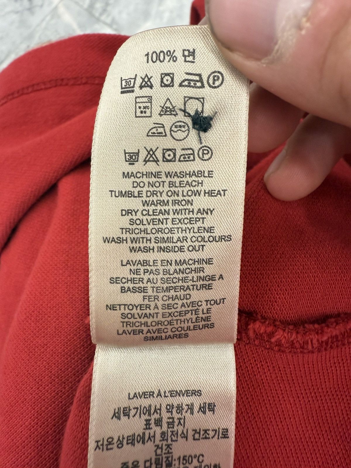 Burberry Burberry Red Polo T-Shirt Size US S / EU 44-46 / 1 - 10 Thumbnail