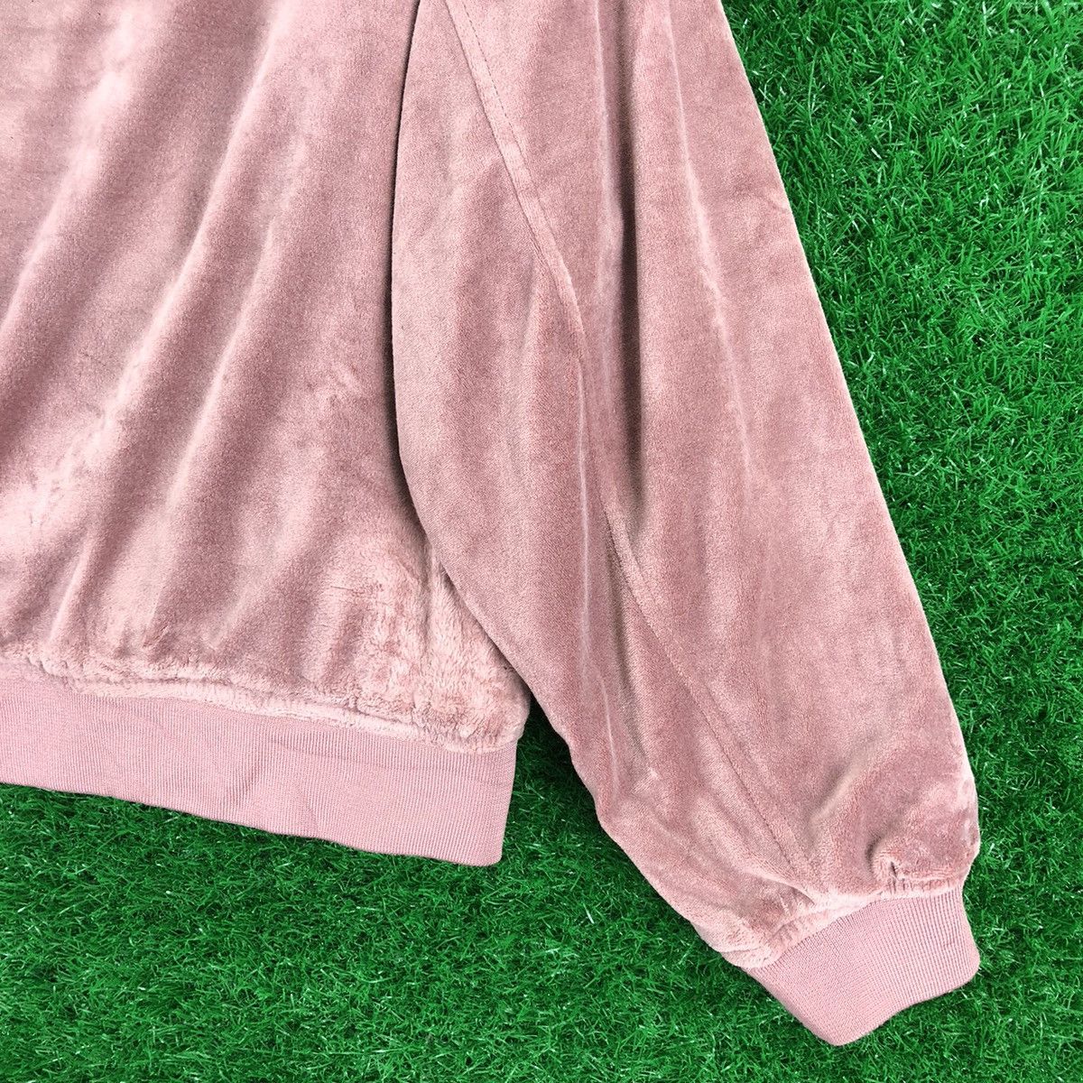 Japanese Brand Bomber Reversible Jacket Velvet by Earth Music & Exology Size US XS / EU 42 / 0 - 9 Thumbnail