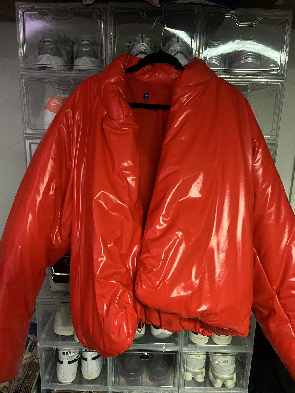 Yeezy Red Yeezy Gap Round Jacket | Grailed