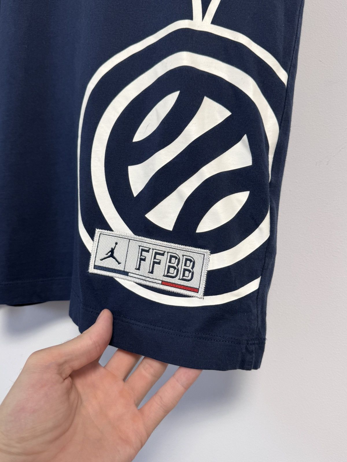 Jordan Brand Jordan France T-Shirt big logo y2k style Size US XS / EU 42 / 0 - 7 Thumbnail