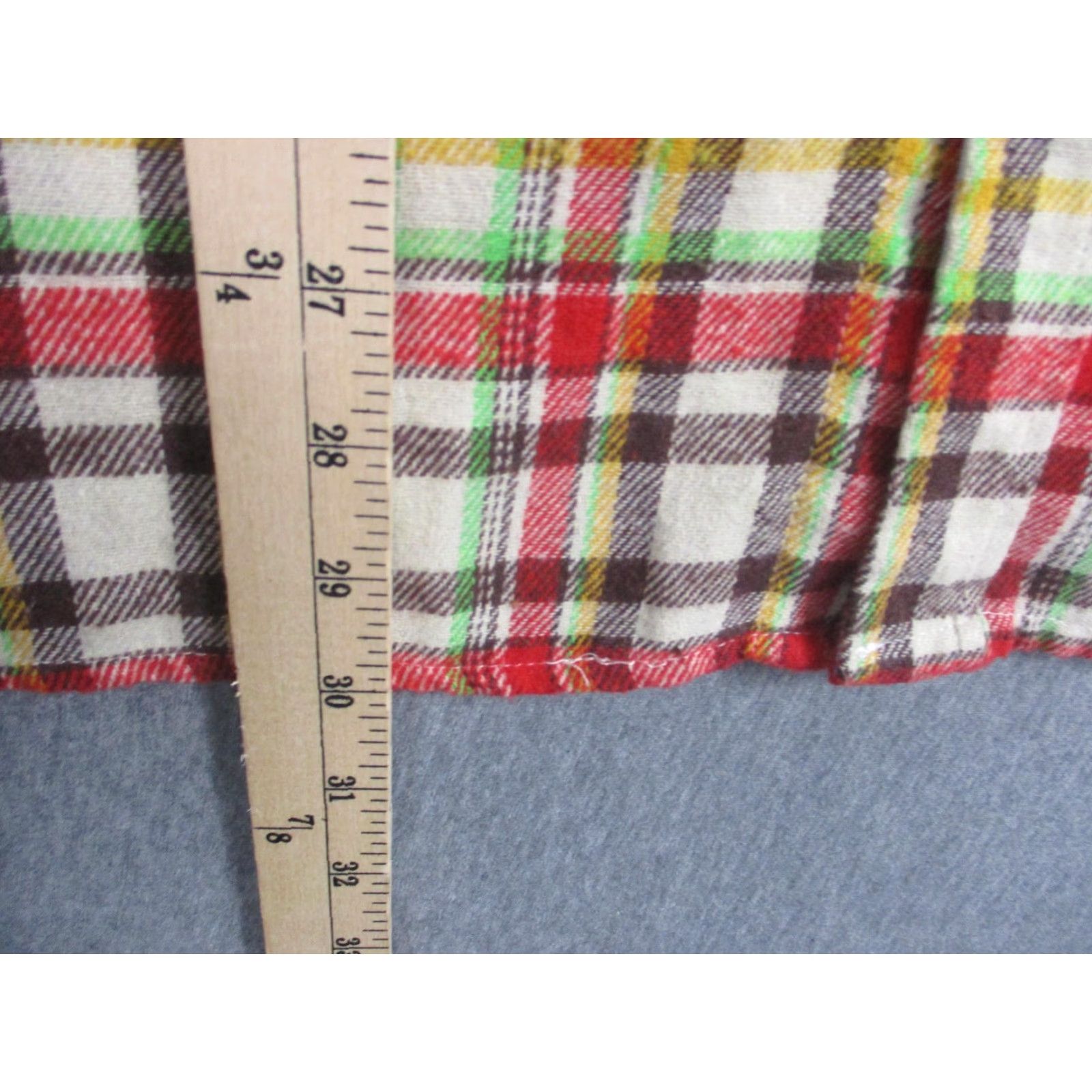 Vintage Bogari Shirt Mens Small Plaid Flannel Button Up Designed Italy Size US S / EU 44-46 / 1 - 5 Thumbnail