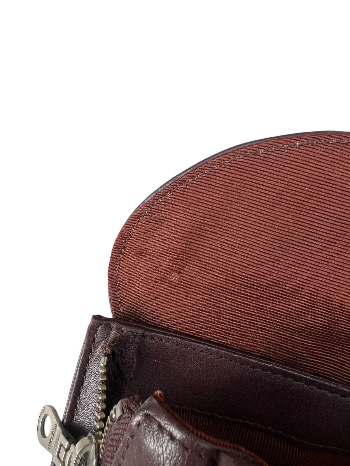 Leather Vintage Yohji Yamamoto Y’saccs Patina Leather Backpack Bag Size ONE SIZE - 22 Thumbnail