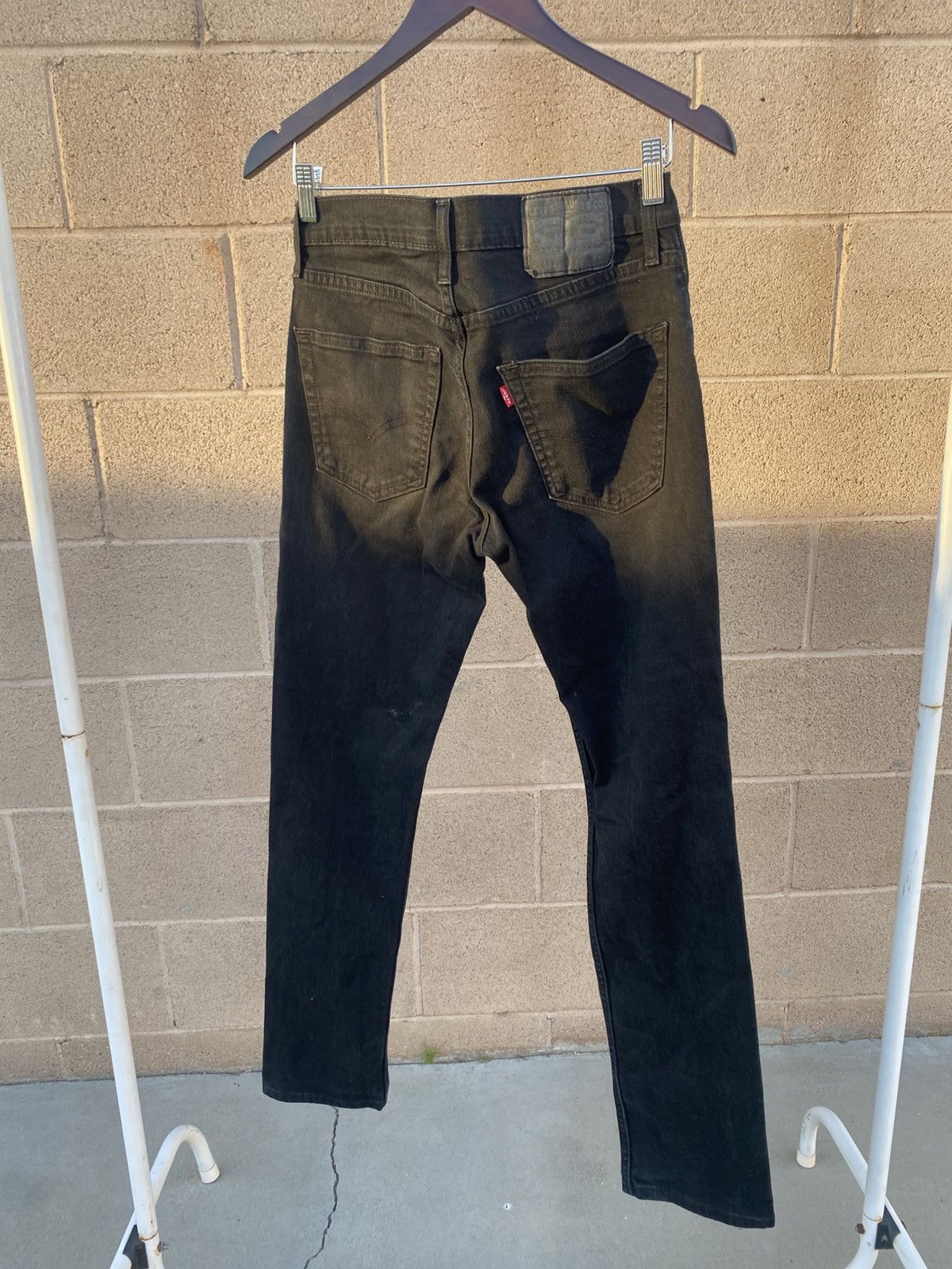 Levi's Levis 511 30x32 Black Denim Straight Leg Size US 30 / EU 46 - 2 Thumbnail
