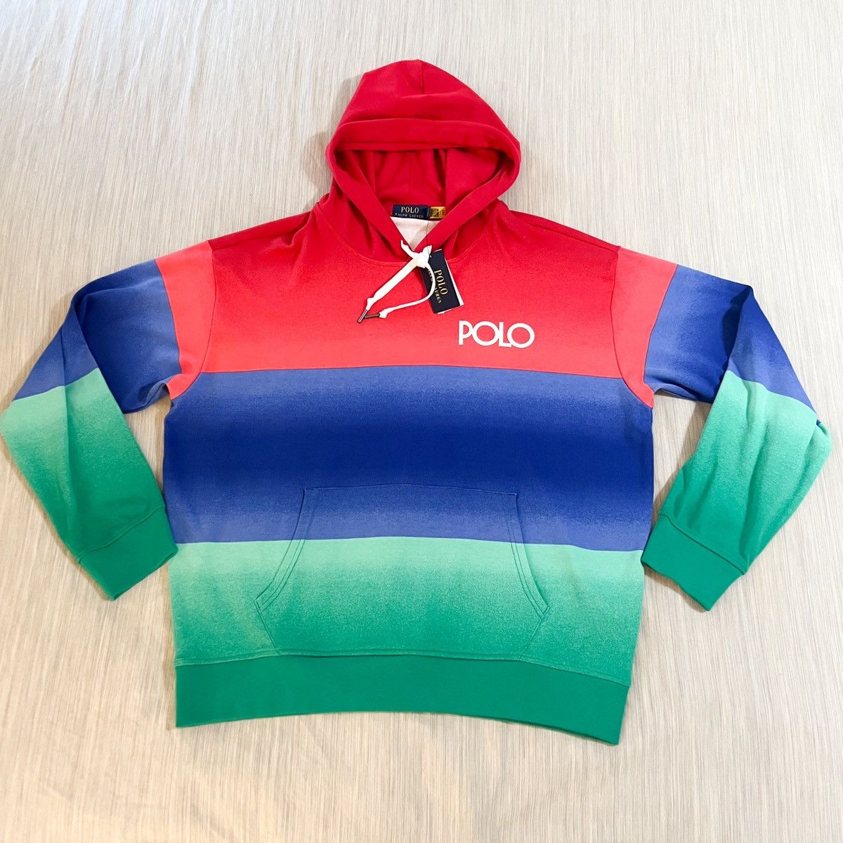 Polo Ralph Lauren Colorblock Ombré Hoodie