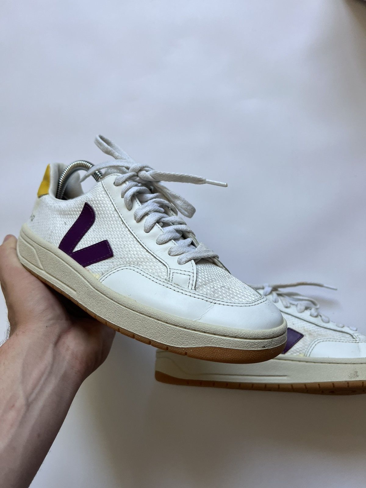 Veja Veja Leather Shoes V-12 Sneakers Size US 8 / IT 38 - 8 Thumbnail