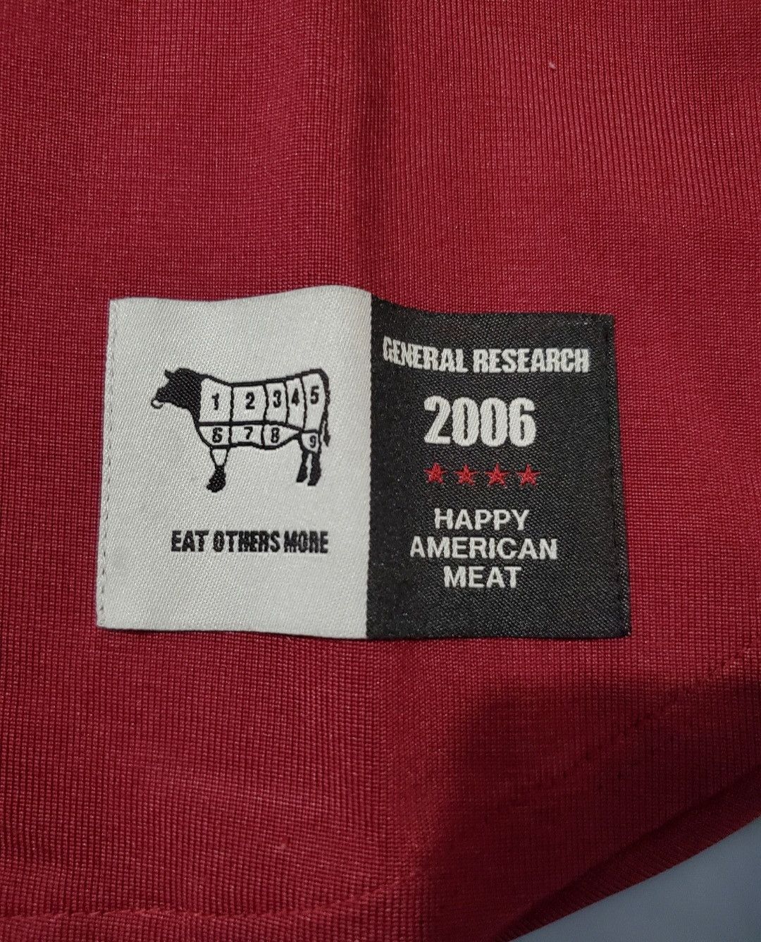 General Research SAMPLE 2006 Good American Meat "Beef & Cuts" Long Sleeve Size US M / EU 48-50 / 2 - 3 Thumbnail