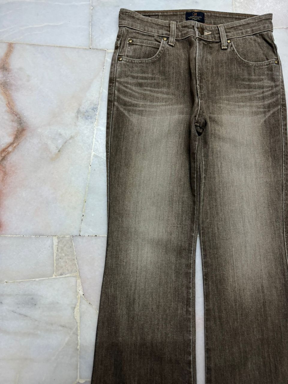 💥Insane Bell Bottom💥Something Edwin Flare Mudwash Whisker