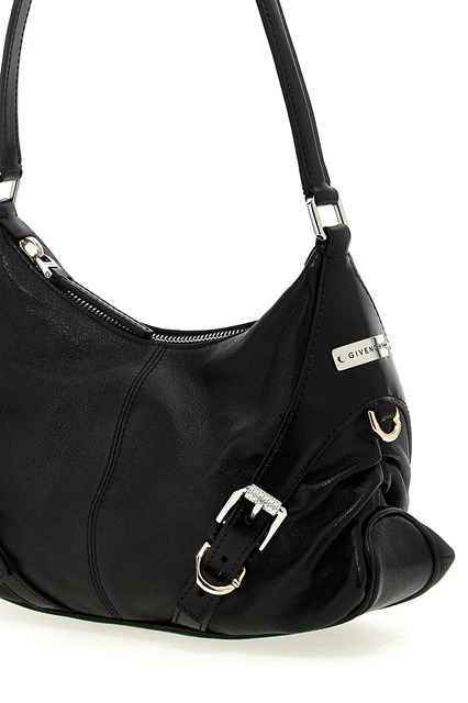 Givenchy GIVENCHY Voyou Small Black Lthr Shoulder Bag New Auth Size ONE SIZE - 3 Thumbnail
