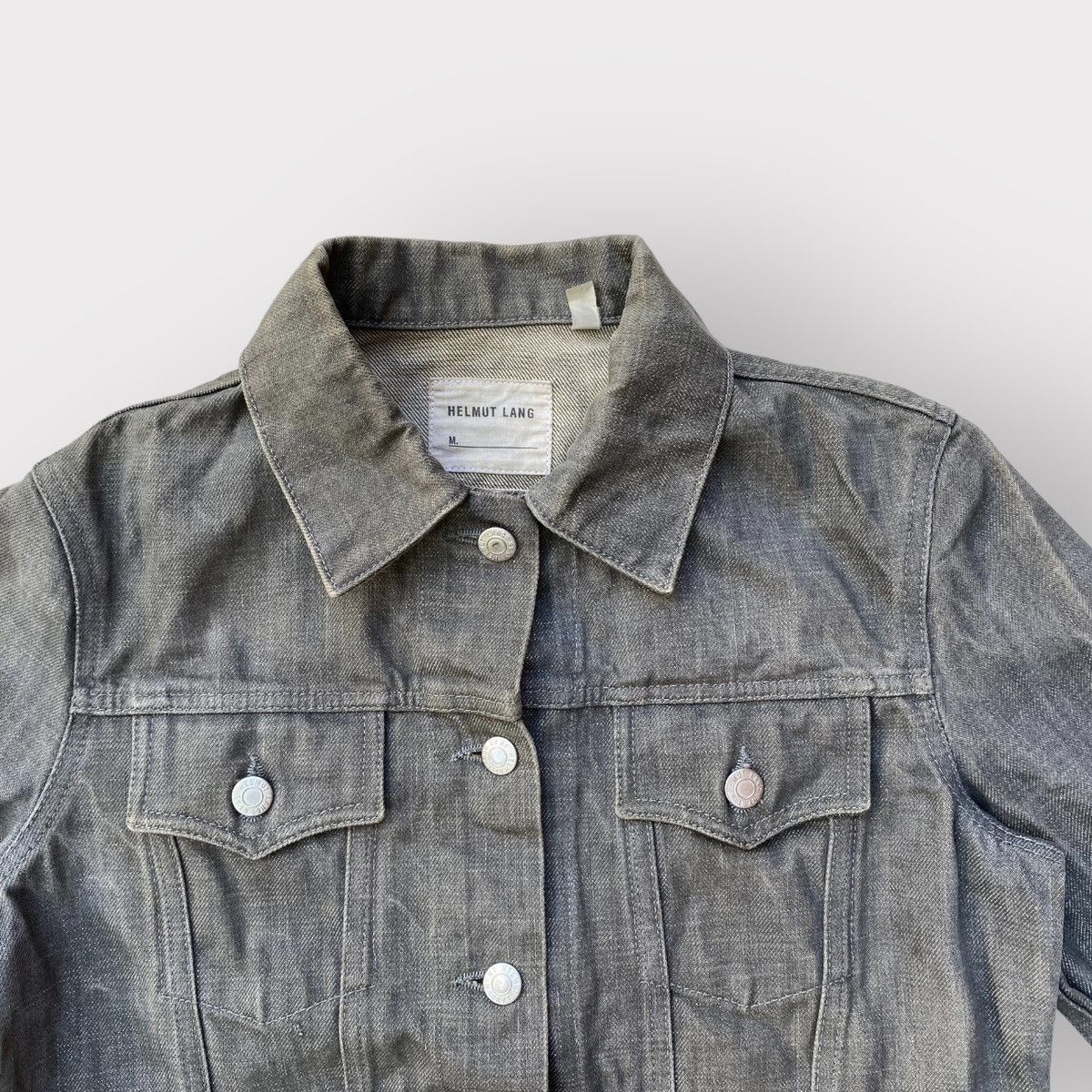 Helmut Lang Helmut Lang Archive Grey Raw Denim Size M / US 6-8 / IT 42-44 - 4 Thumbnail
