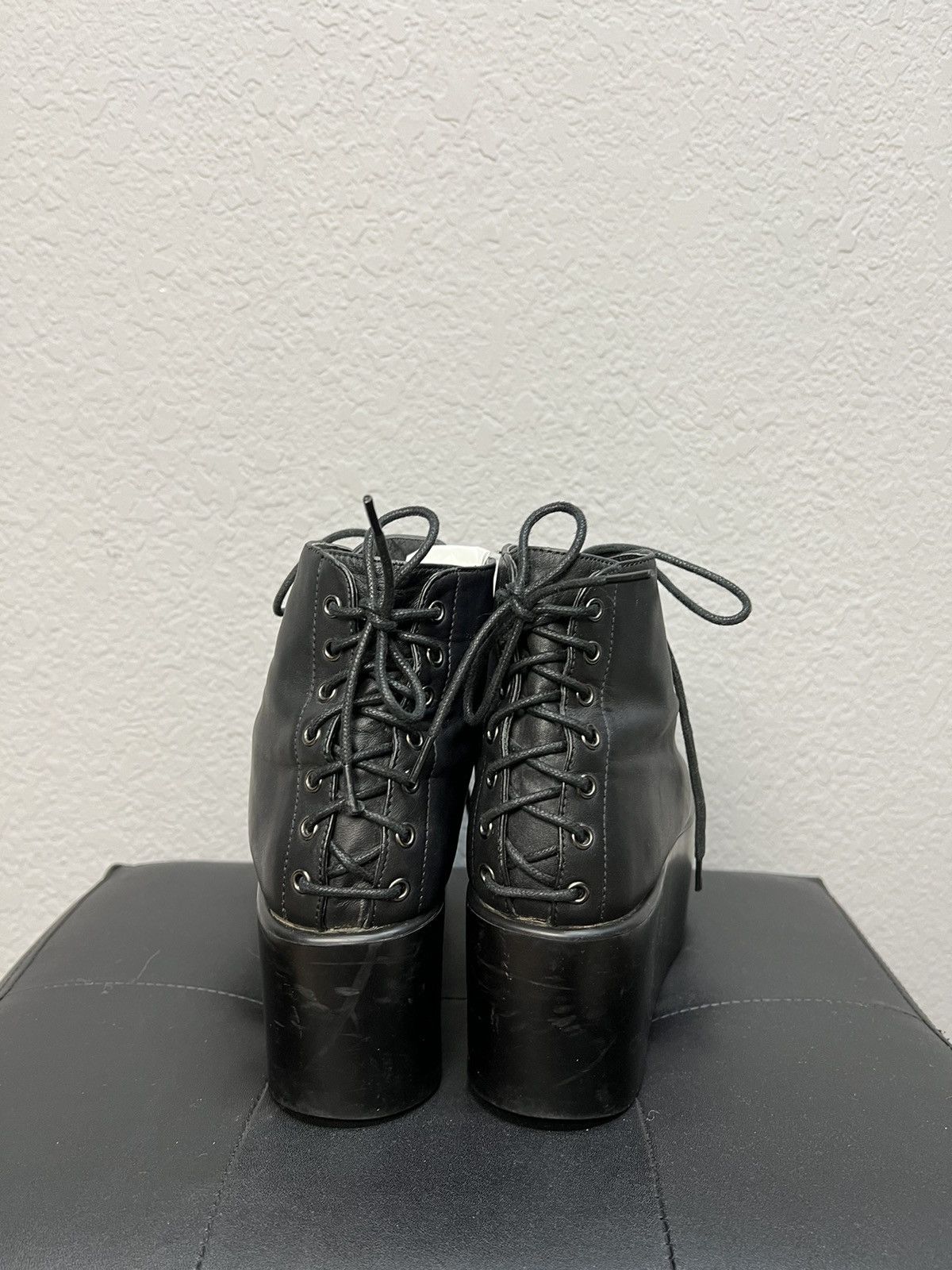 Japanese Brand × Seditionaries BELLY BUTTON born in TOKYO spike leather stylish boots Size US 6.5 / EU 39-40 - 4 Thumbnail