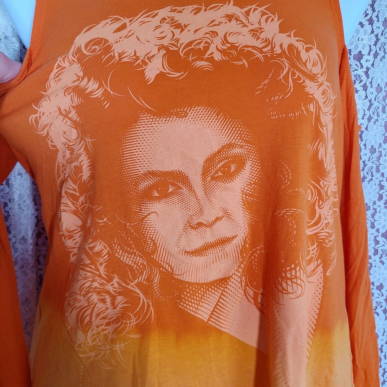 Crate Ghostbusters Loot crate Sigourney weaver orange top large Size L / US 10 / IT 46 - 4 Thumbnail