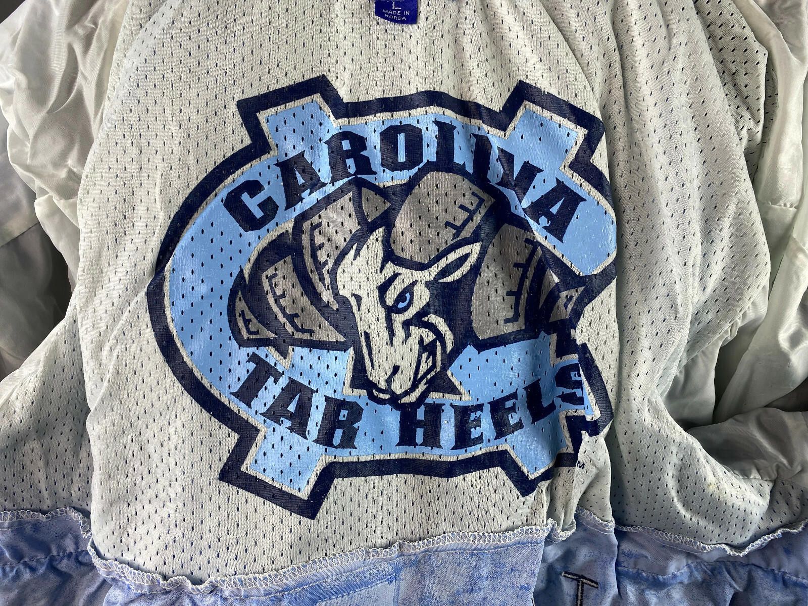 Starter Vintage Starter Carolina Tar Heels Full Zip Jacket Size L Size US L / EU 52-54 / 3 - 11 Thumbnail