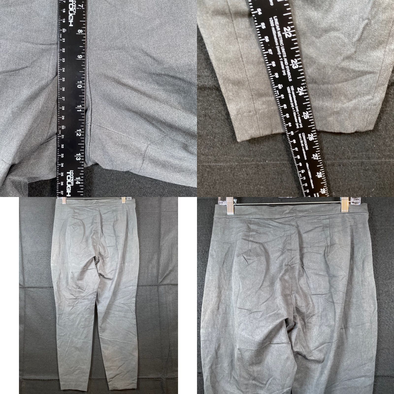 Banana Republic VINTAGE Banana Republic Women Pants Gray Curvy Devon Legging High Rise Stretch 10 Ban ana Republic Women Pants Gray High Rise Stretch 10 Size 24" / US 00 / IT 34 - 8 Thumbnail