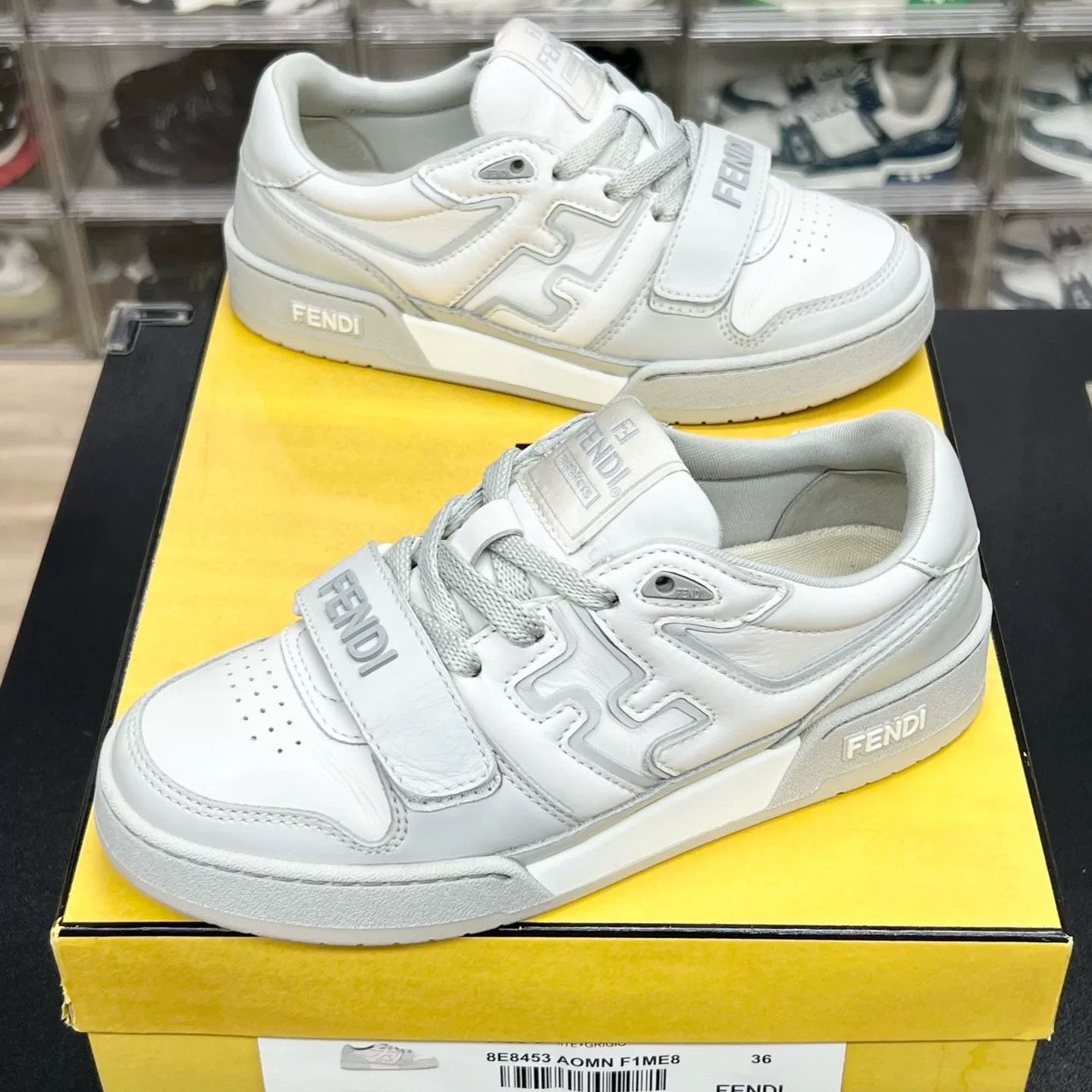 Fendi Fendi White Velcro Designer Casual Size US 6 / IT 36 - 1 Thumbnail