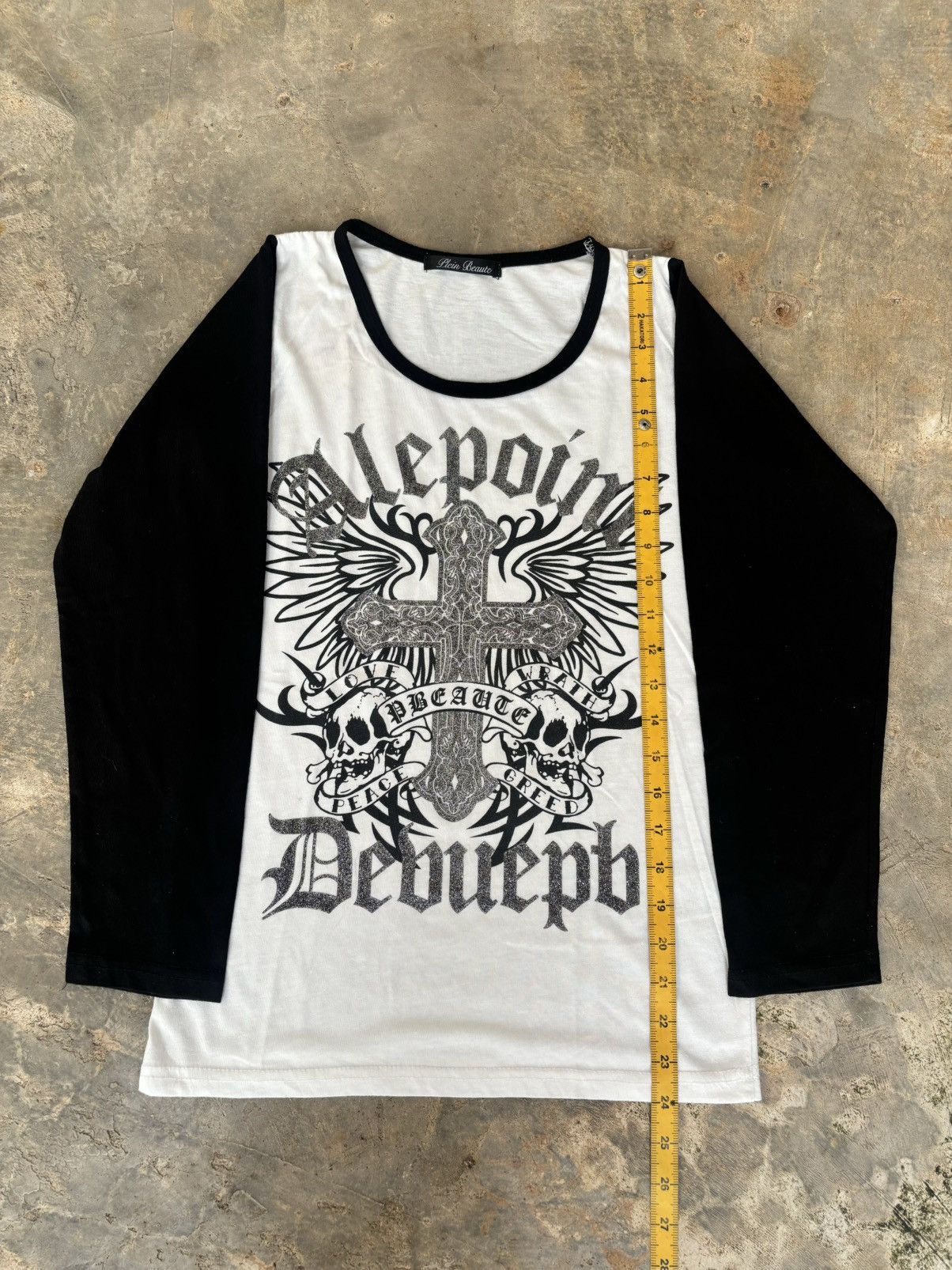 Hysteric Glamour Y2k Alepoint Deburpb Skull Ifsixwasnine Punk Style Size US M / EU 48-50 / 2 - 7 Thumbnail