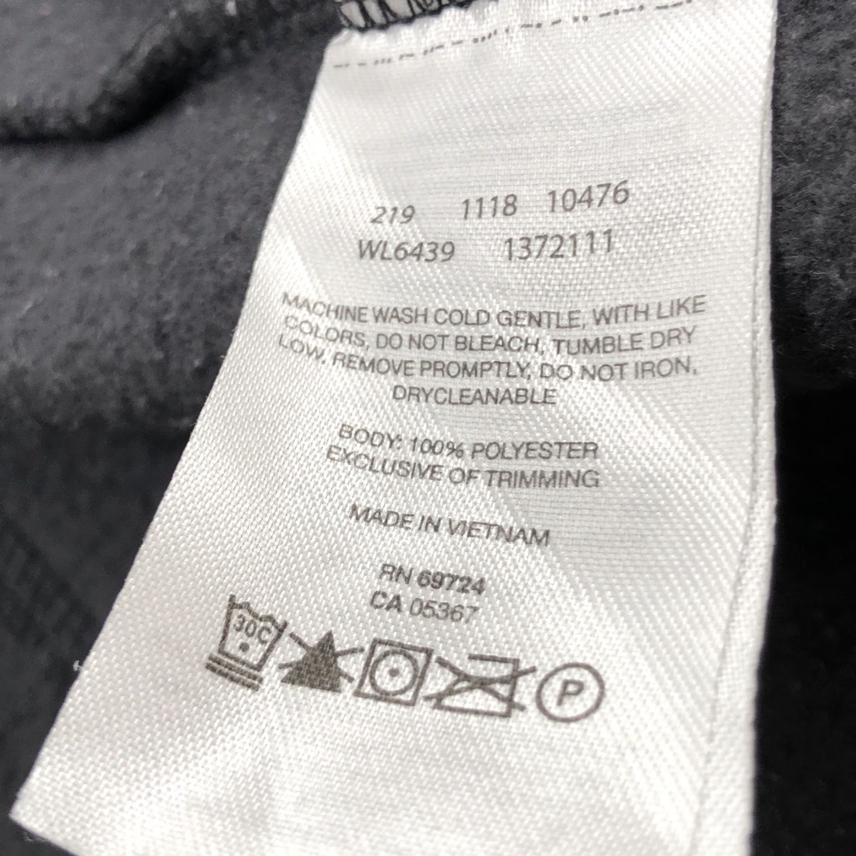 Vintage Columbia Jacket Mens Black Fleece Full Zip Front Pockets Size M Winter Outdoor Casual Regular Fit Middle Length Size US M / EU 48-50 / 2 - 7 Thumbnail