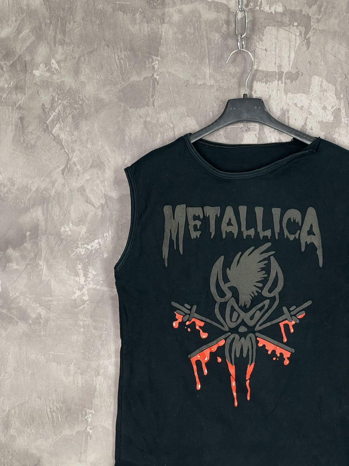 Band Tees × Vintage VINTAGE Y2K METALLICA TANK-TOP BAND TOUR ROCK STREETWEAR Size US M / EU 48-50 / 2 - 3 Thumbnail