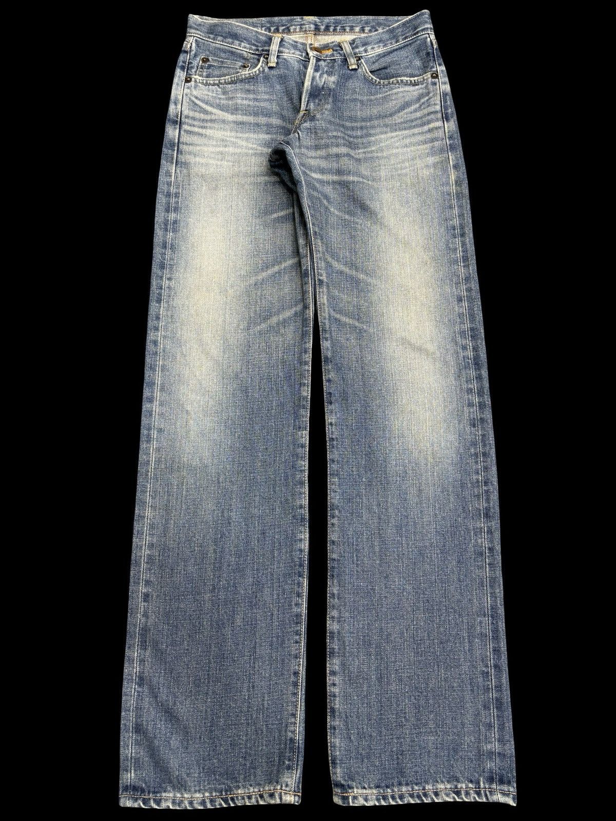 Edwin 💥Low Rize💥Edwin Low Rize Cool Fades Selvedge Denim F483 Size US 29 - 1 Thumbnail