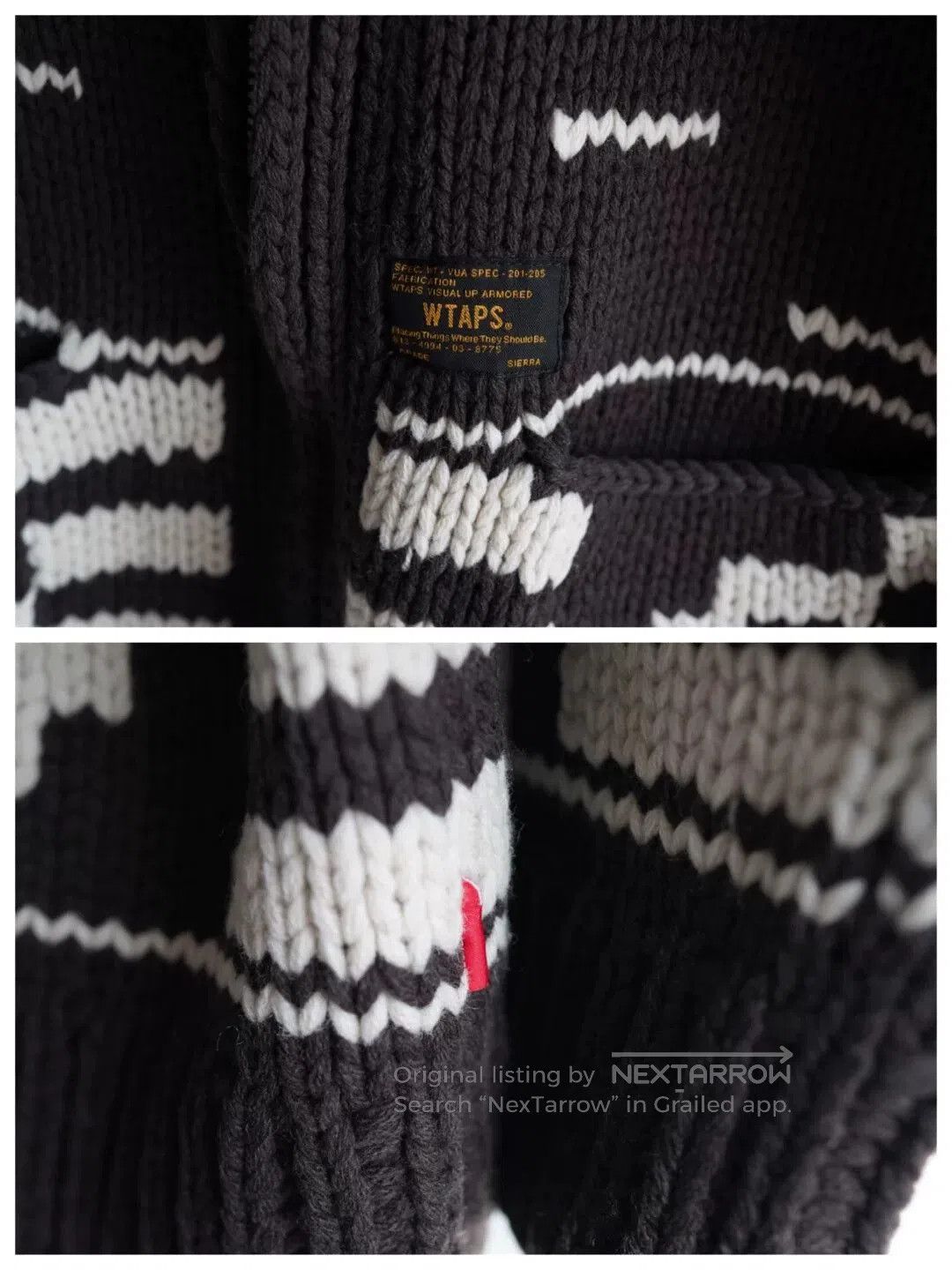 Wtaps WTAPS 14AW Cowichan Sweater Coat. Size US S / EU 44-46 / 1 - 3 Thumbnail