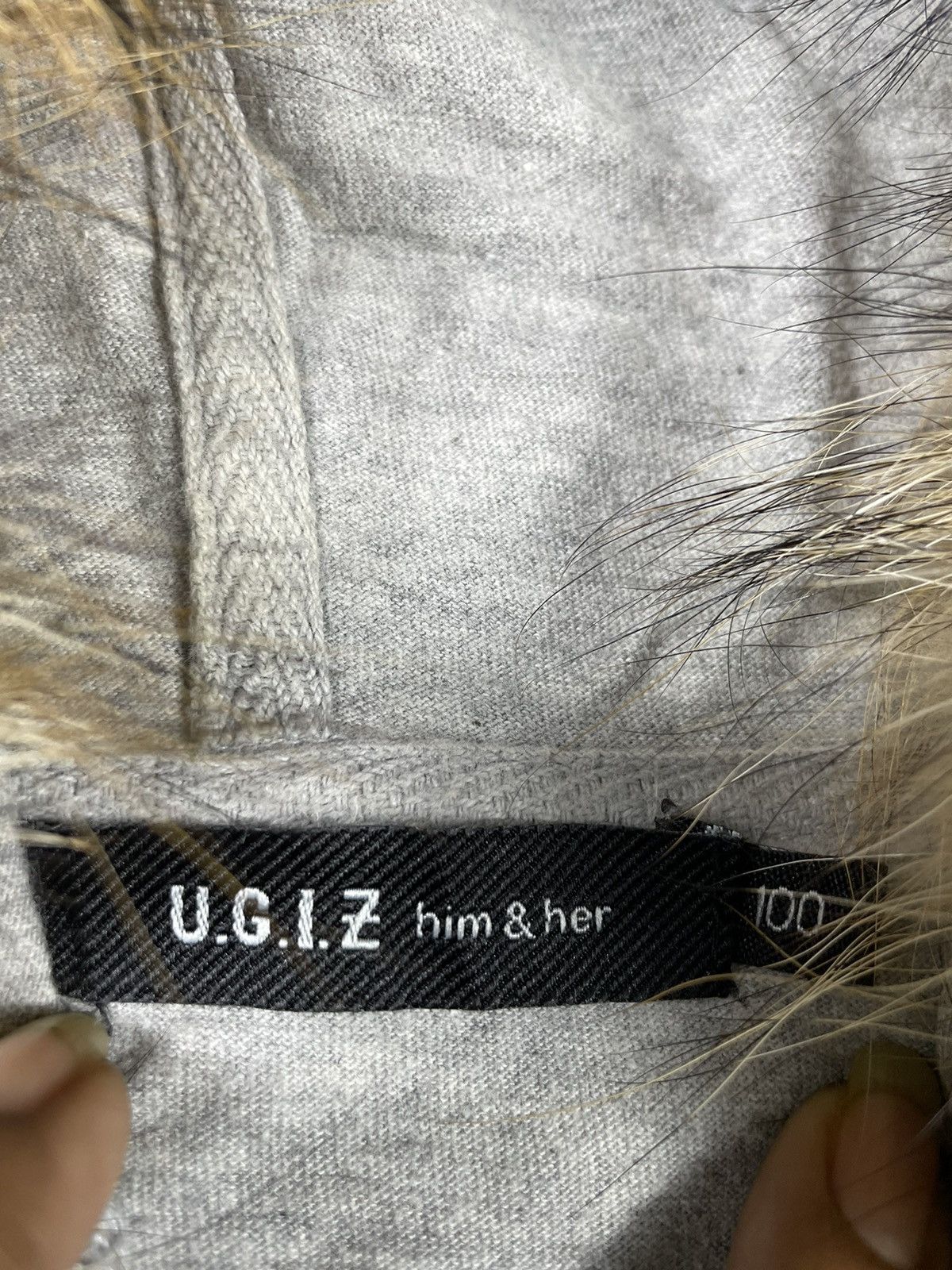 If Six Was Nine U.G.I.Z REPUBLIC STAR VEST ZIP UP HOODIE FUR LGB STYLE Size US M / EU 48-50 / 2 - 4 Thumbnail