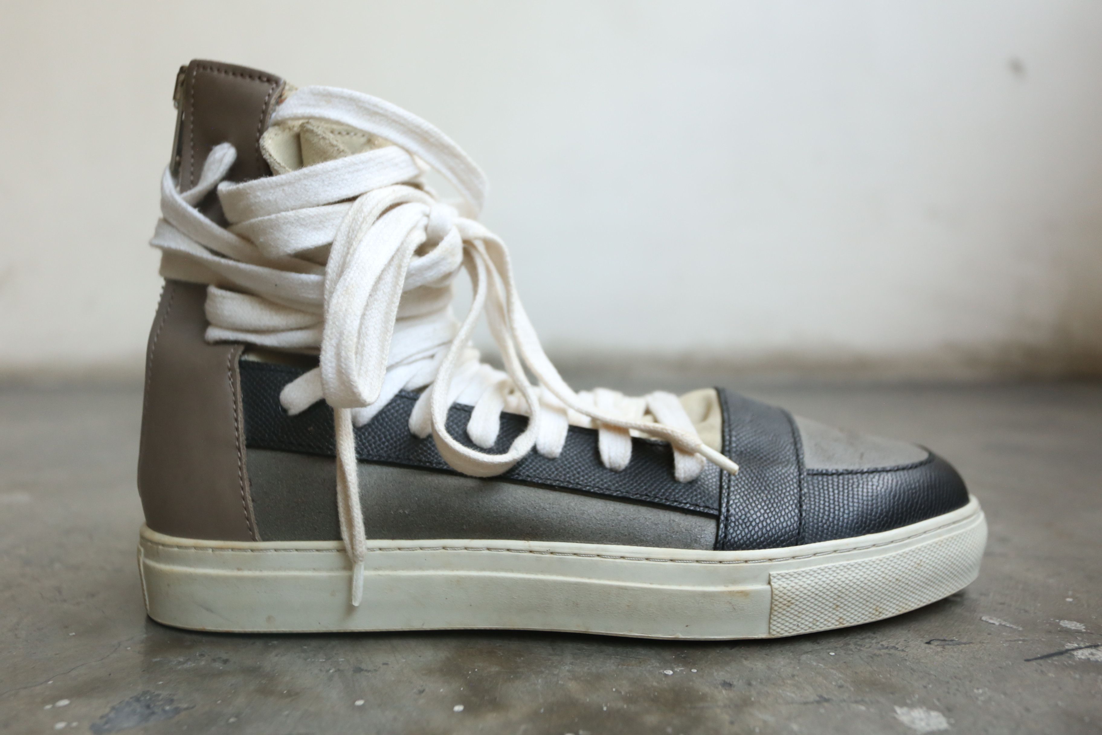 Kris Van Assche Krisvanassche - Icarus High-Top Sneakers Size US 7 / EU 40 - 2 Thumbnail