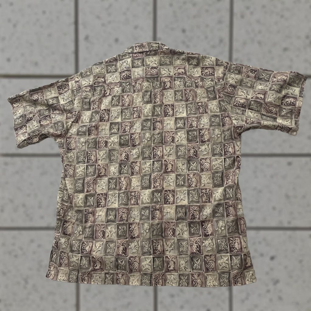 Tori Richard VINTAGE Tori Richard Hawaiian Art Shirt Men L Cotton Lawn Made USA Brown Pineapple Shirt Size US L / EU 52-54 / 3 - 1 Thumbnail