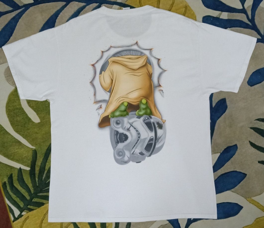 Cartoon Network × Disney × Star Wars Walt Disney World x Starwars : Yoda Mirror Print T-shirt Size US L / EU 52-54 / 3 - 15 Thumbnail