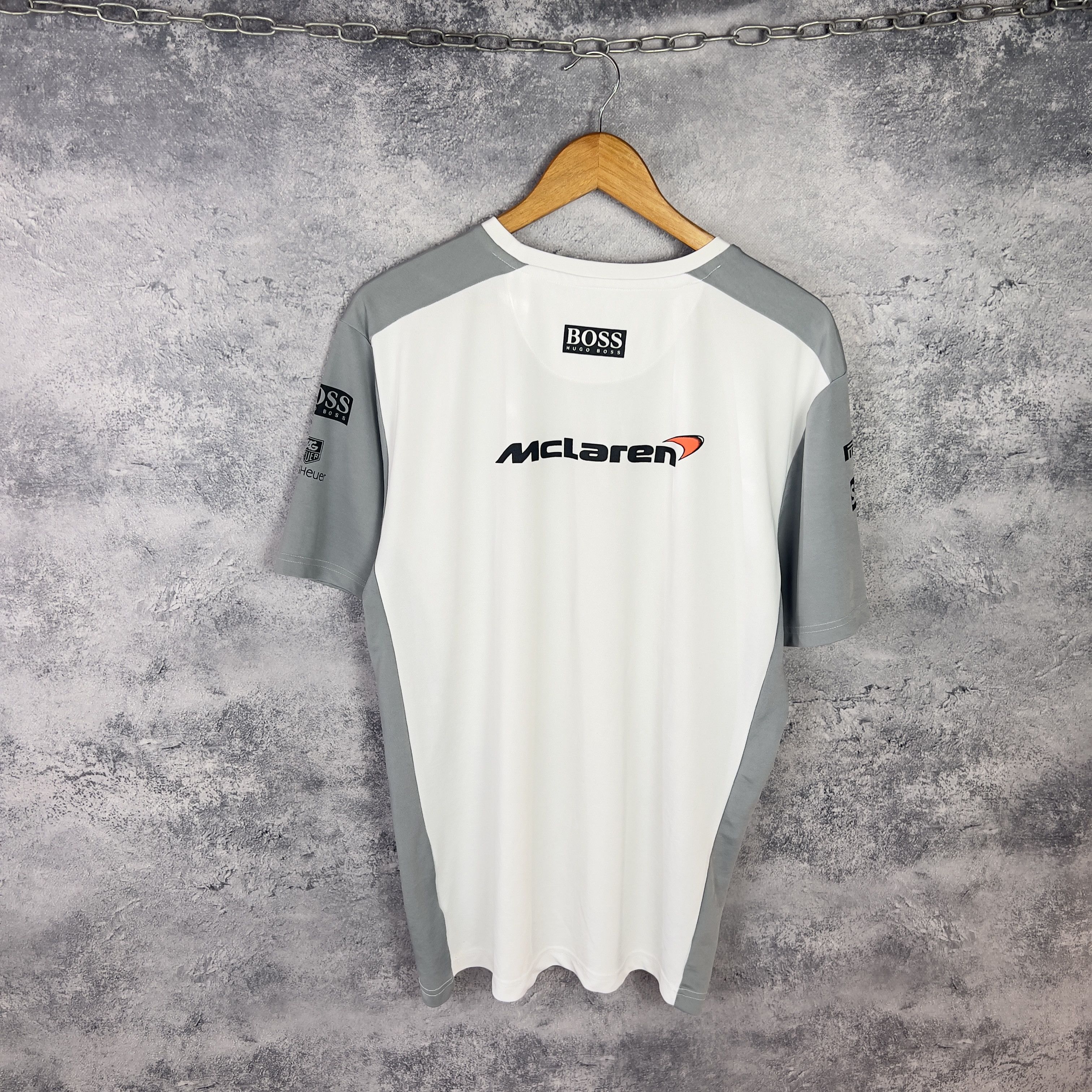 Mercedes-Benz Mercedes Benz Mclaren Tee Men's Size XL White Short Sleeve` Size US XL / EU 56 / 4 - 6 Thumbnail
