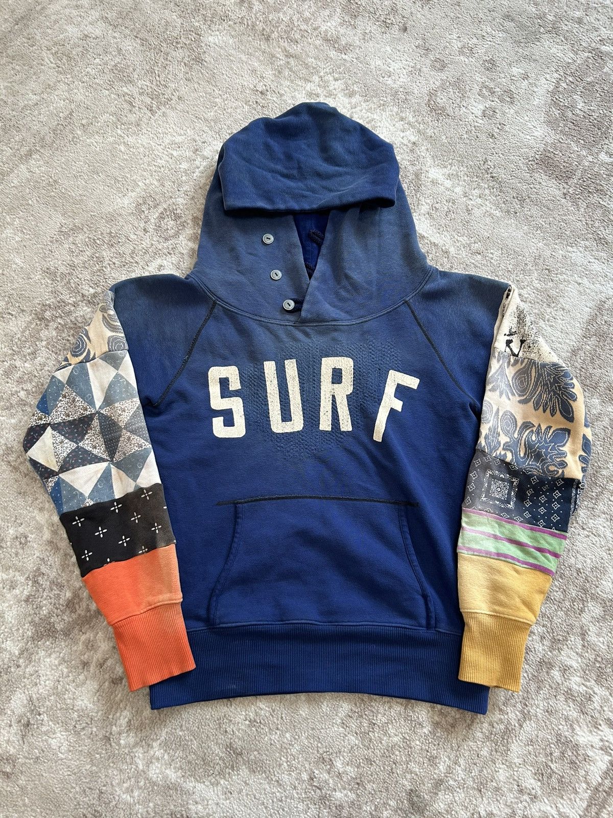 Kapital Patchwork Surf Hoodie