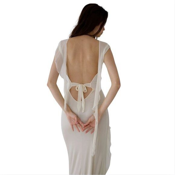 Other BUCI Cha Cha Dress Almond Maxi NWT SOLD OUT Small Size S / US 4 / IT 40 - 3 Thumbnail