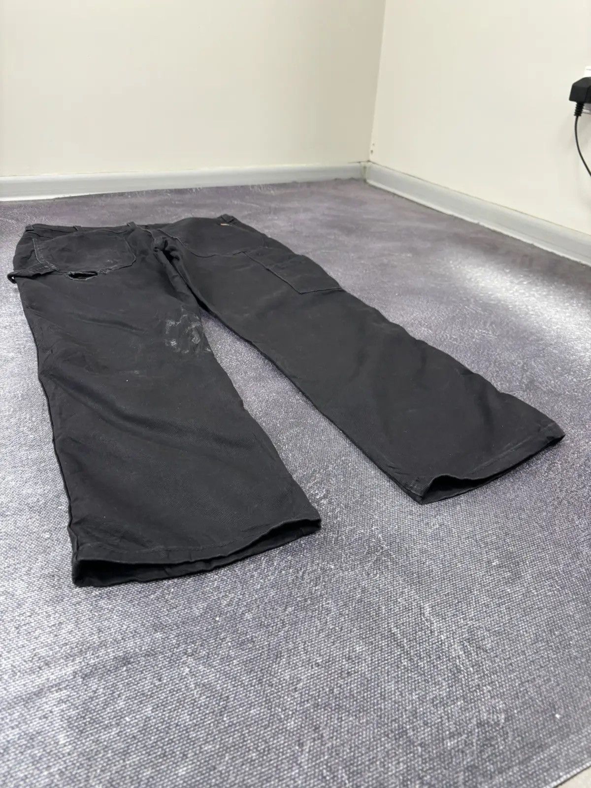 Dickies × Vintage Vintage Dickies Flex American Black Work Hype Pants Size US 36 / EU 52 - 3 Thumbnail