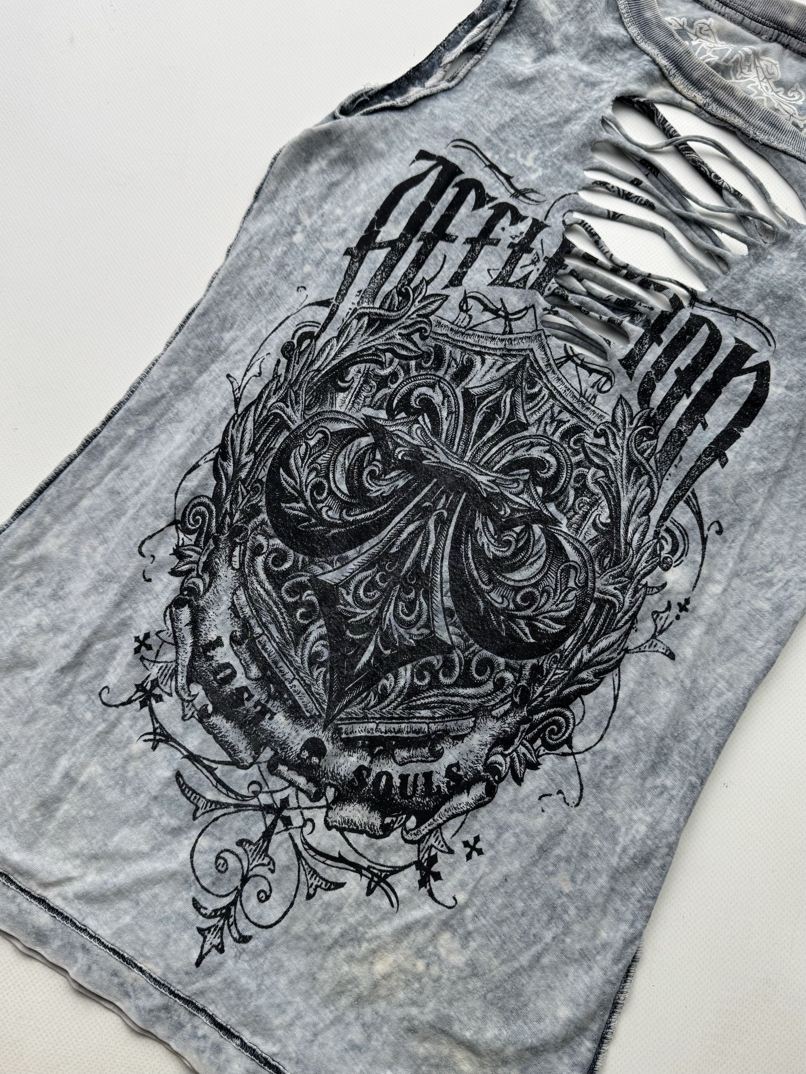 Affliction Affliction Vintage Distressed Tank Top (375) Size S / US 4 / IT 40 - 11 Thumbnail