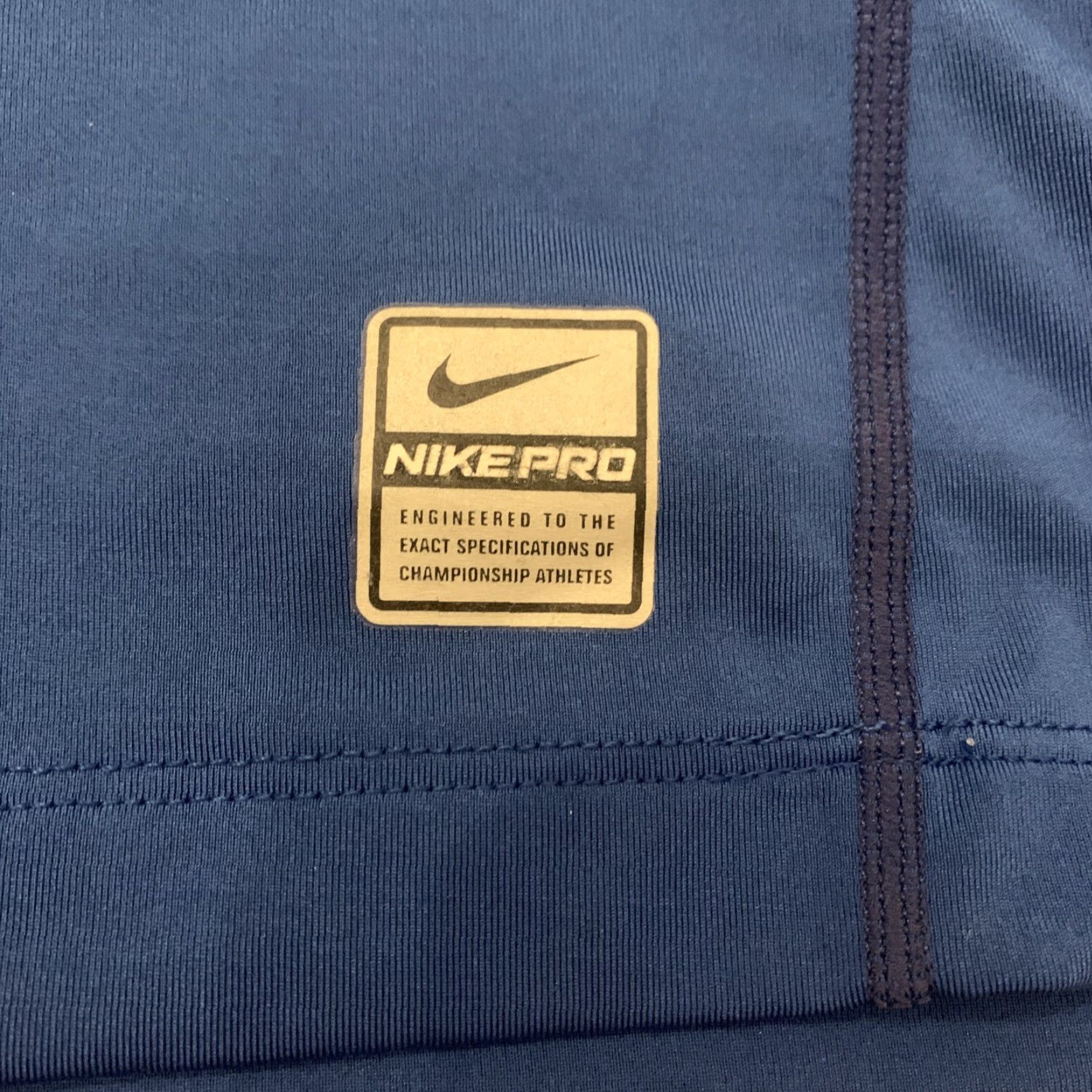 Nike Nike Pro Nike Fit Blue Active Men's T-Shirt - Size M Size US M / EU 48-50 / 2 - 2 Thumbnail