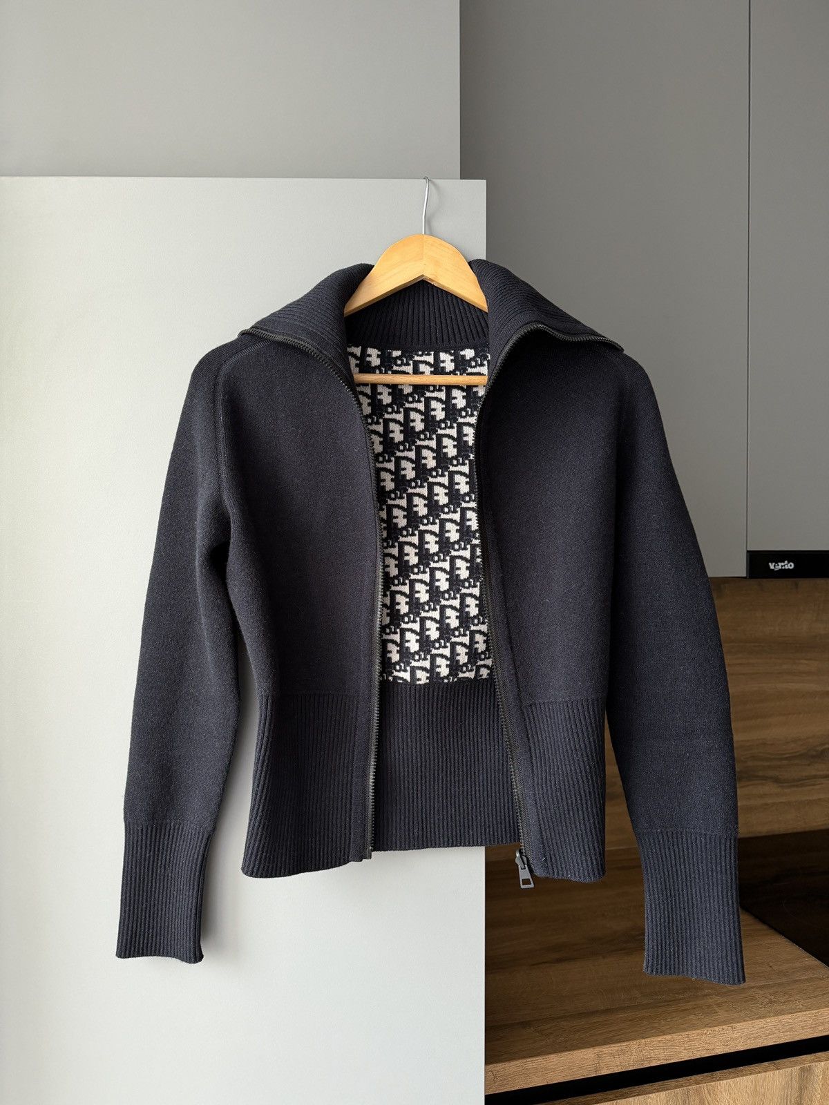 Dior Christian Dior Cahmere Zip Cardigan Size XS / US 0-2 / IT 36-38 - 2 Thumbnail