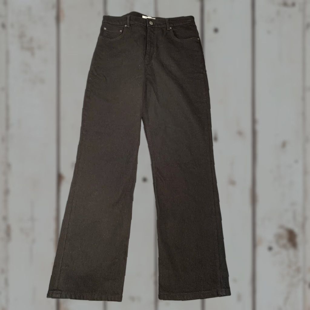 Reformation Reformation Black Liza Jeans 31 Women Mom Regular Size 31 Size 24" / US 00 / IT 34 - 1 Thumbnail
