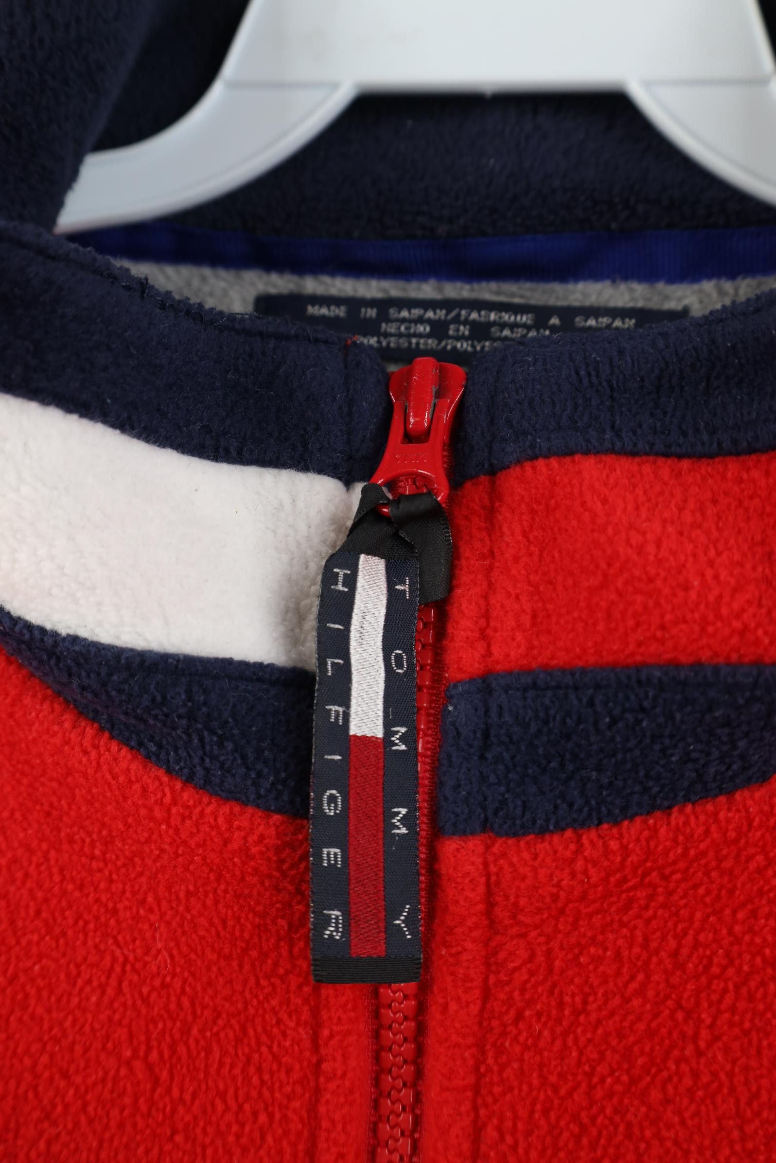 Tommy Hilfiger Vintage 90s Tommy Hilfiger 1/4 Zip Fleece Pullover Sweater Size US XL / EU 56 / 4 - 5 Thumbnail