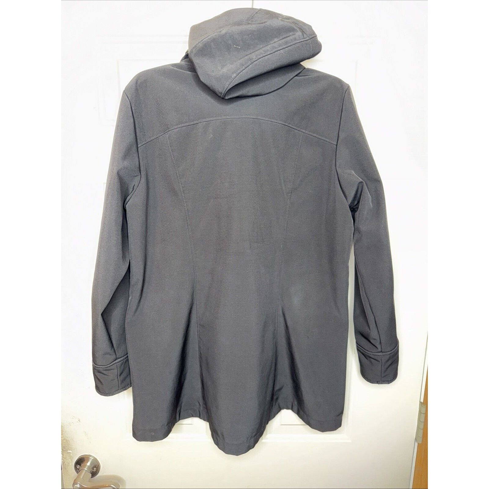 & Other Stories ZeroXposur Jacket Women’s XL Black Hooded Snap/Zip Fur Lined Size XL / US 12-14 / IT 48-50 - 13 Thumbnail