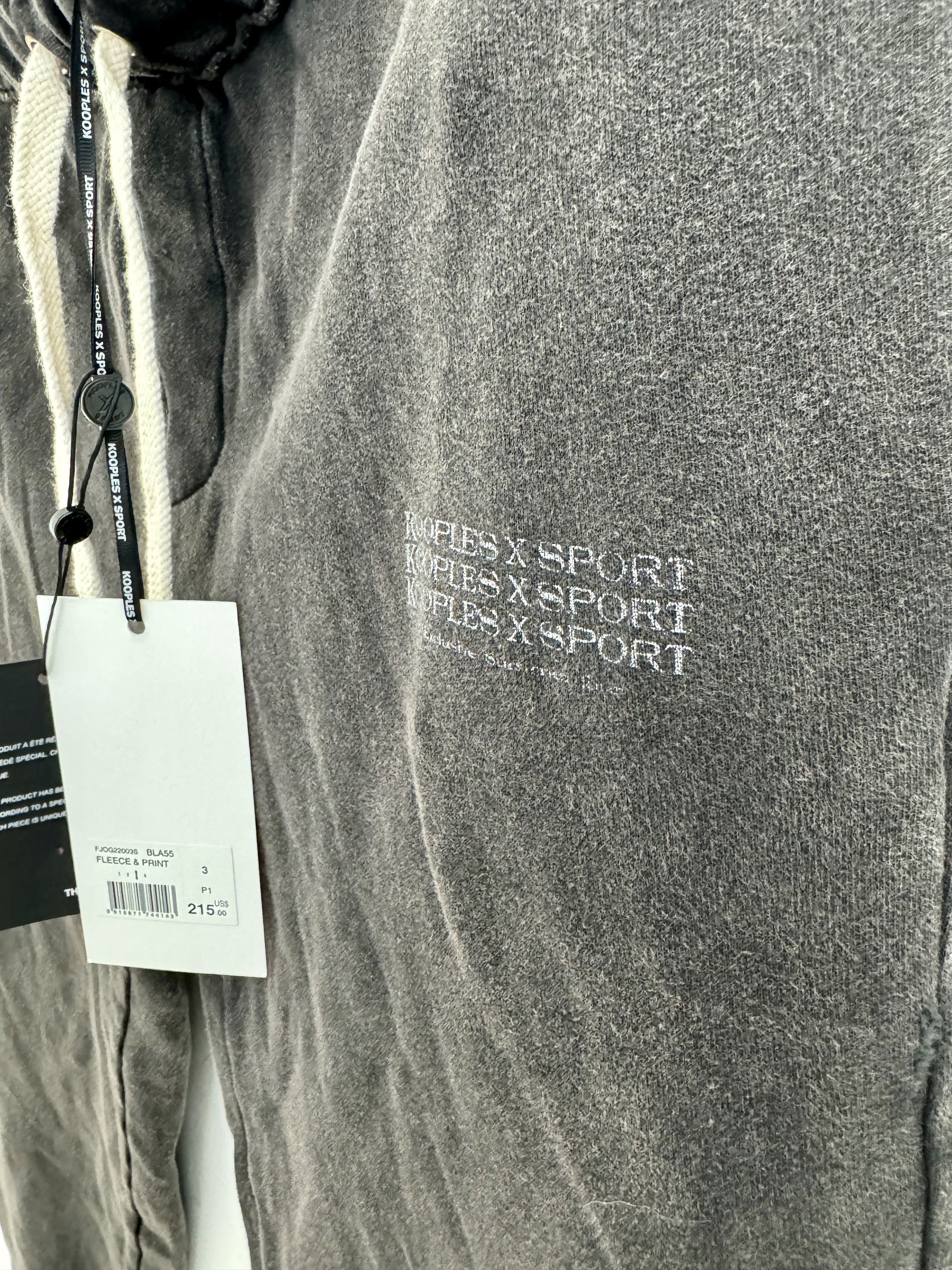 The Kooples Kooples x Sport Fleece & Print Sweatpants Size US 31 - 4 Thumbnail