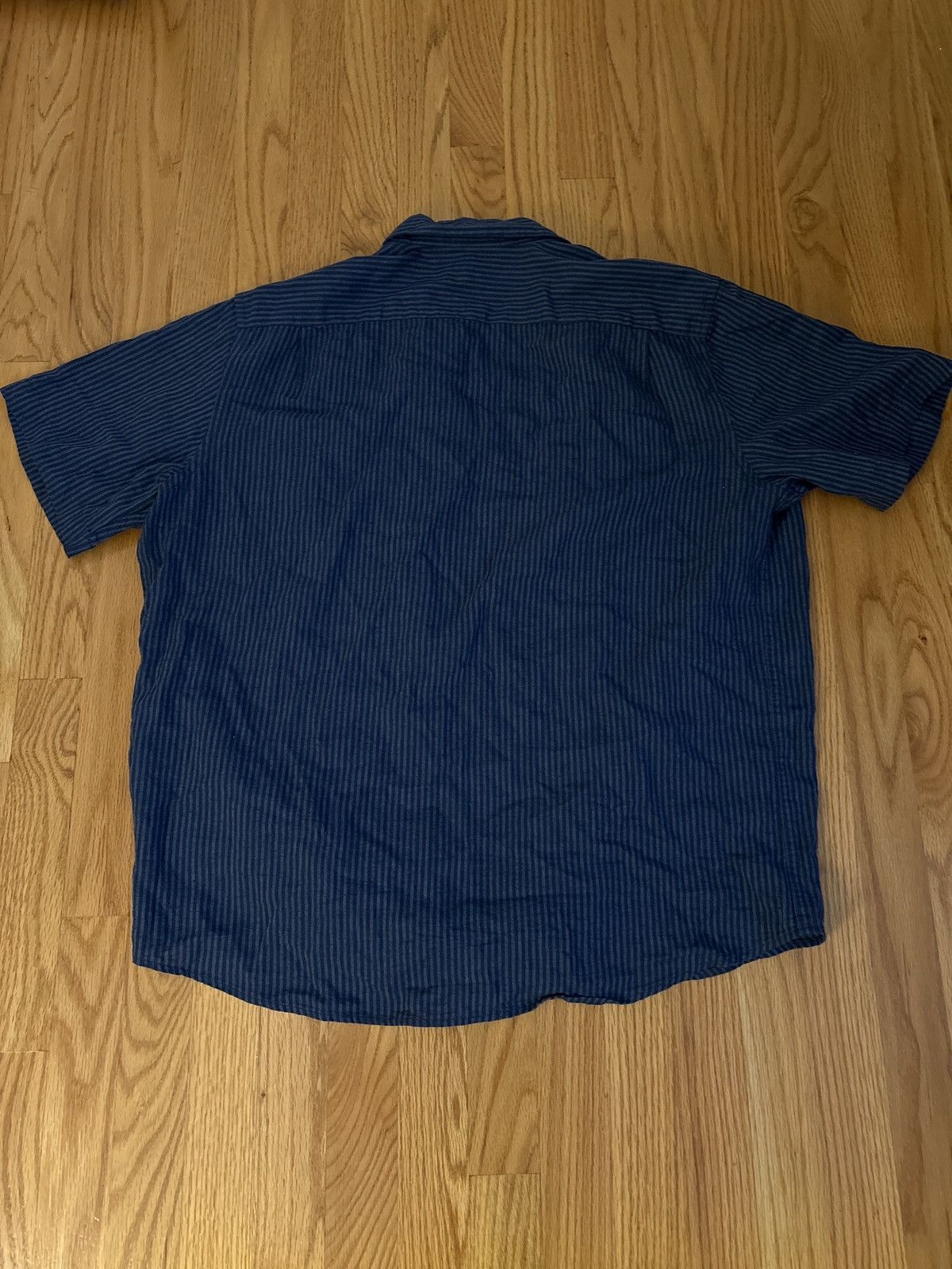 Old Navy Linen Blend Button Up Size US L / EU 52-54 / 3 - 2 Thumbnail