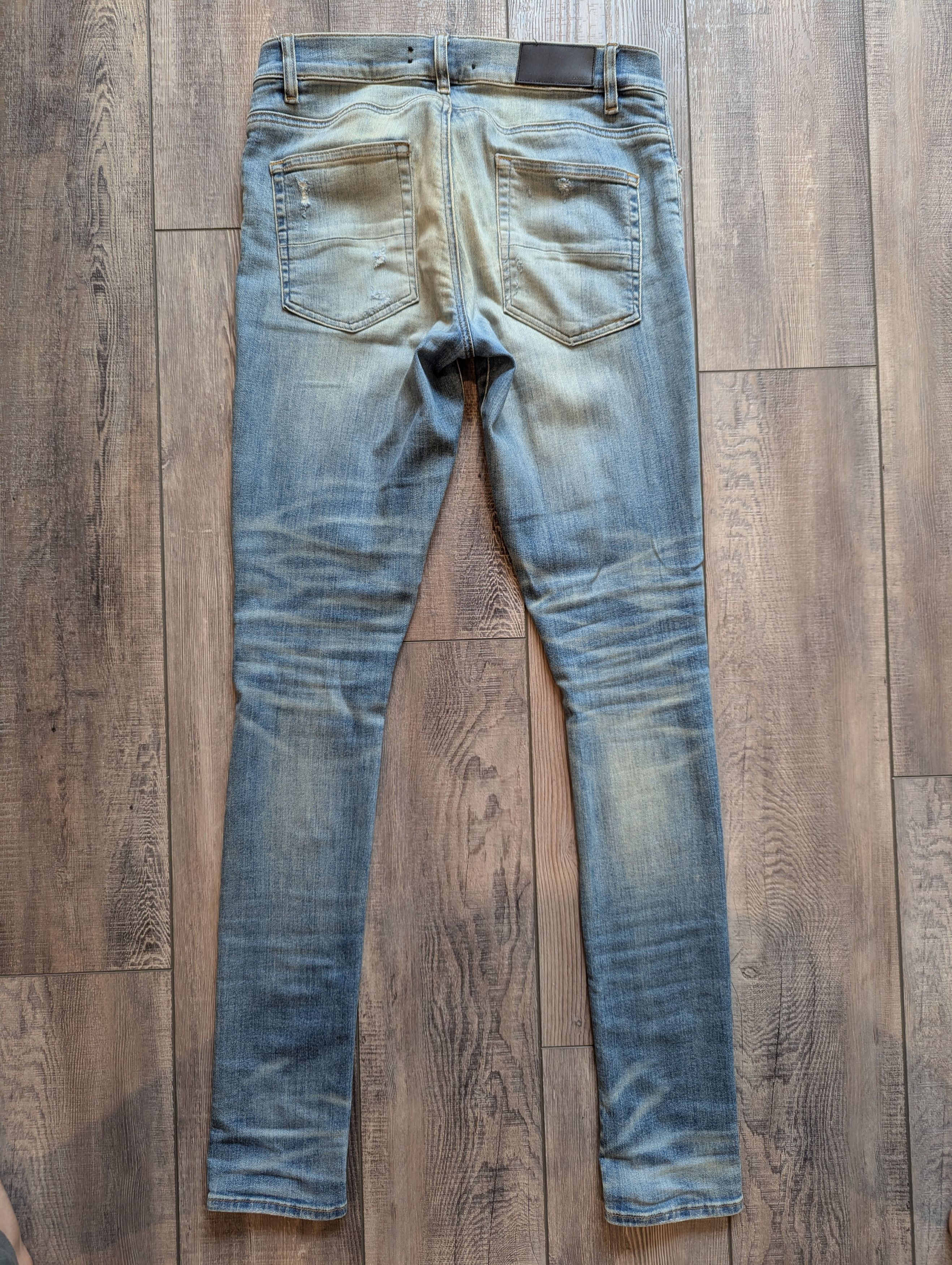 Amiri Amiri Stack Denim Jeans Sz 31 Size US 31 - 3 Thumbnail