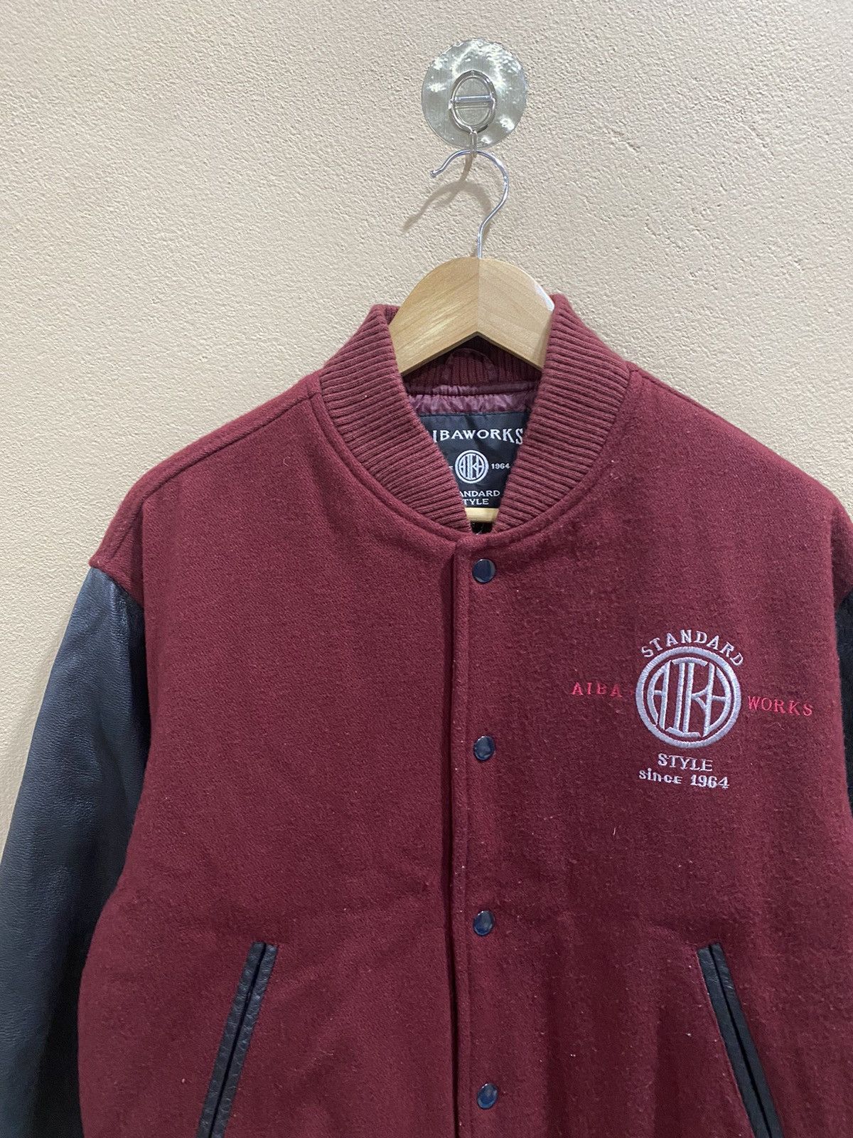 Vintage RARE VINTAGE AIBA WORKS VARSITY JACKET Size US S / EU 44-46 / 1 - 7 Thumbnail