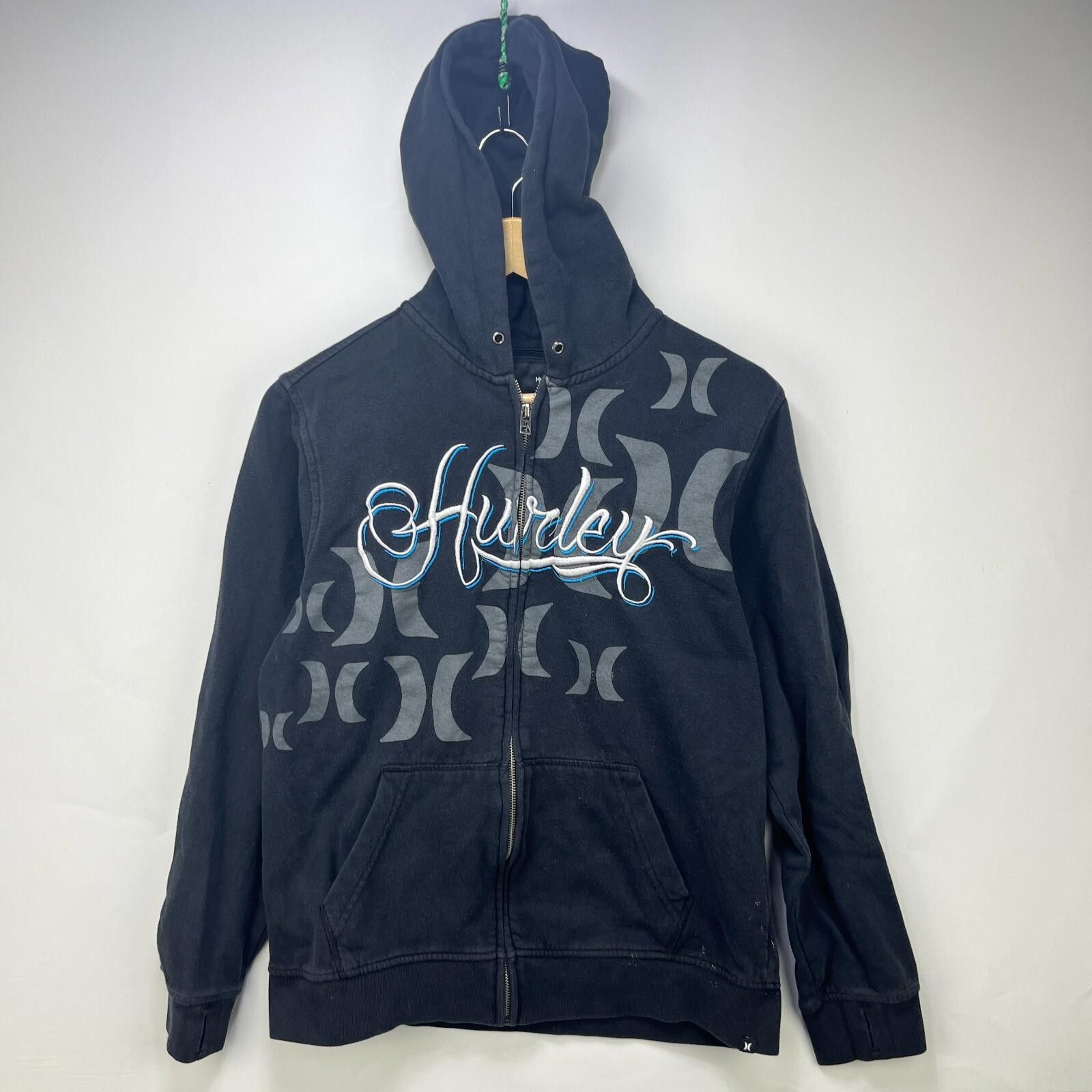 Hurley Vintage Y2K Hurley Zip Up Hoodie Small Size US S / EU 44-46 / 1 - 1 Thumbnail