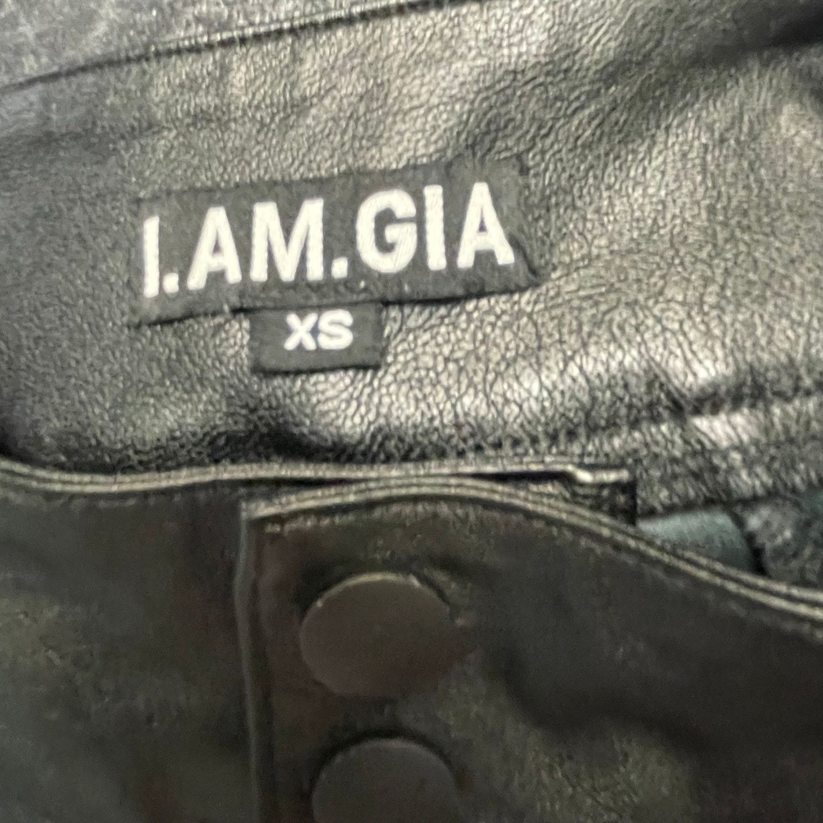 Other I Am Gia Faux Leather Pants Black Size XS Punk Rock Grunge Size 26" / US 2 / IT 38 - 3 Thumbnail