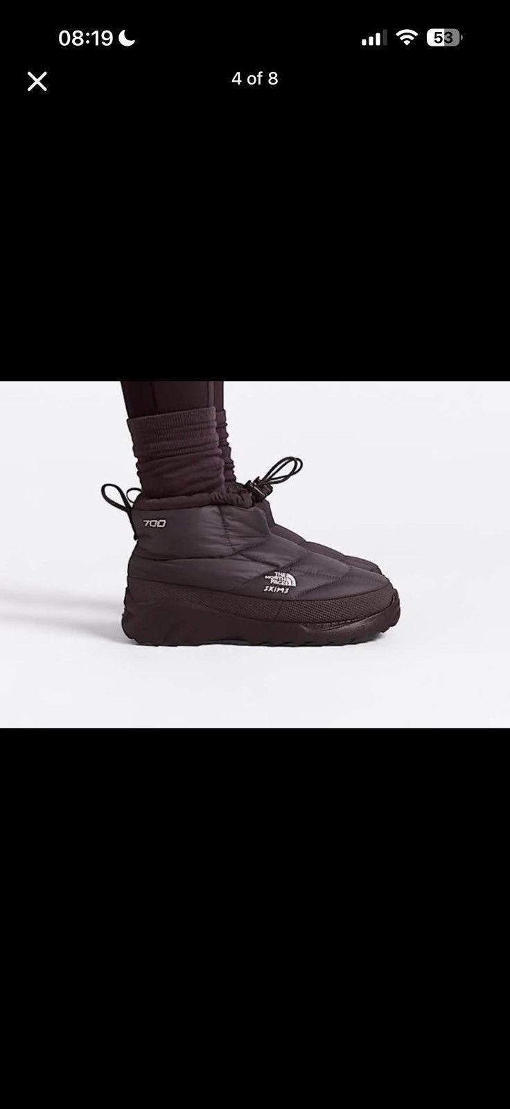 The North Face The North Face x Skims Chukka 700 Size 13M | Brown (Unisex) Size US 13 / EU 46 - 4 Thumbnail